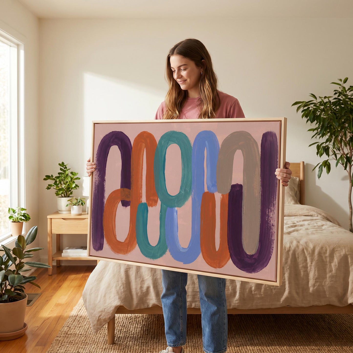 Abstract Arch Canvas Wall Art