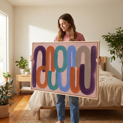 Abstract Arch Canvas Wall Art
