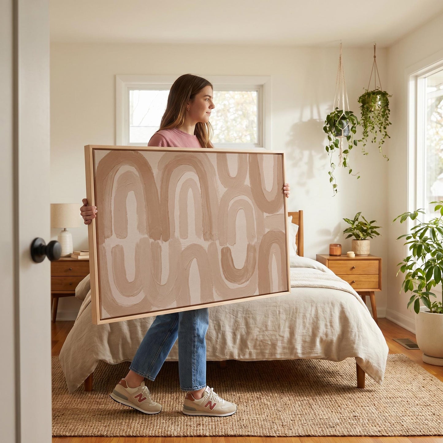 Abstract Arch Canvas Wall Art