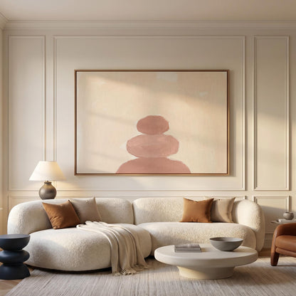 Zen Stones Canvas Wall Art