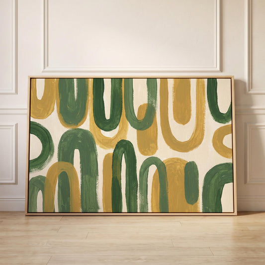Abstract Arch Canvas Wall Art