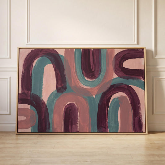 Abstract Arch Canvas Wall Art