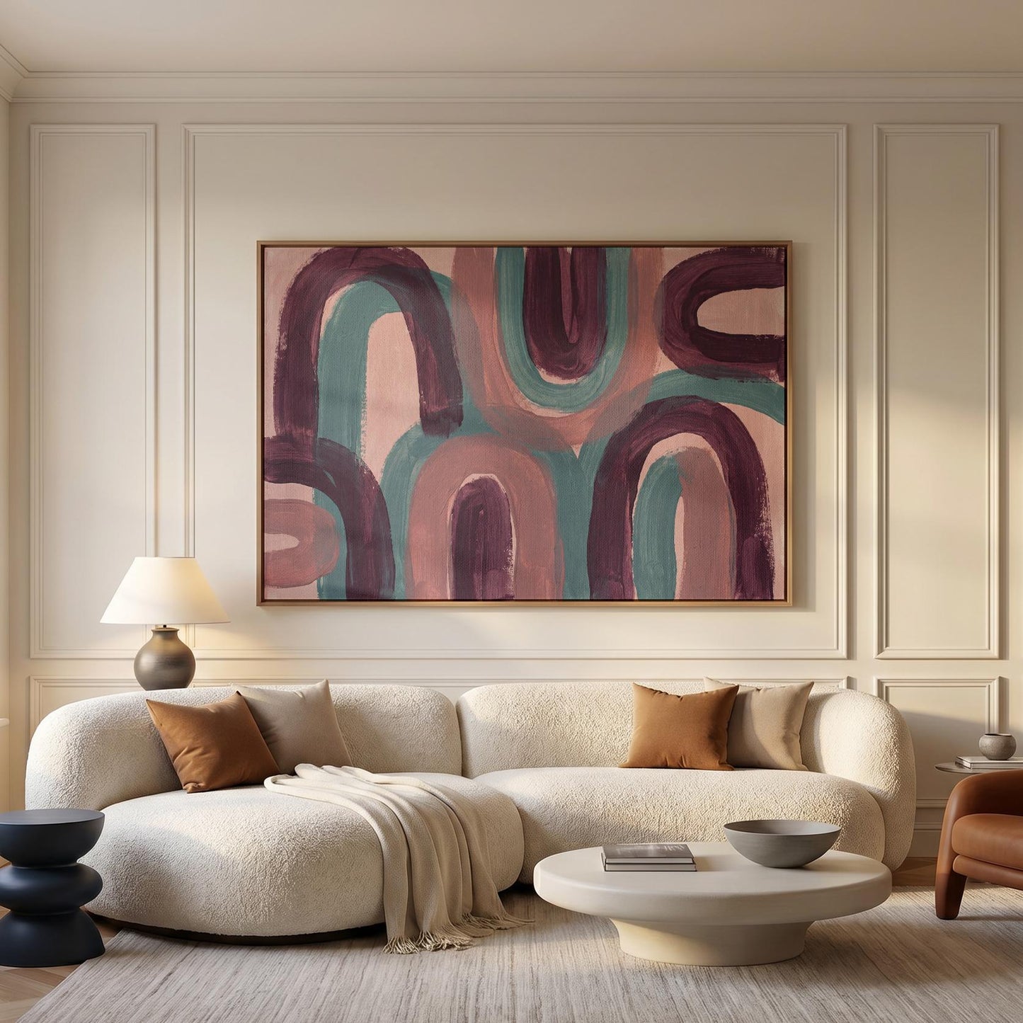 Abstract Arch Canvas Wall Art