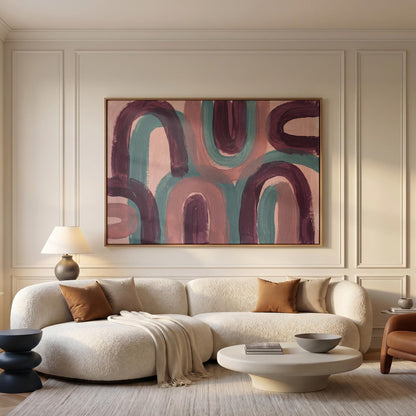 Abstract Arch Canvas Wall Art