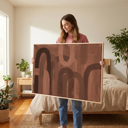 Abstract Arch Canvas Wall Art