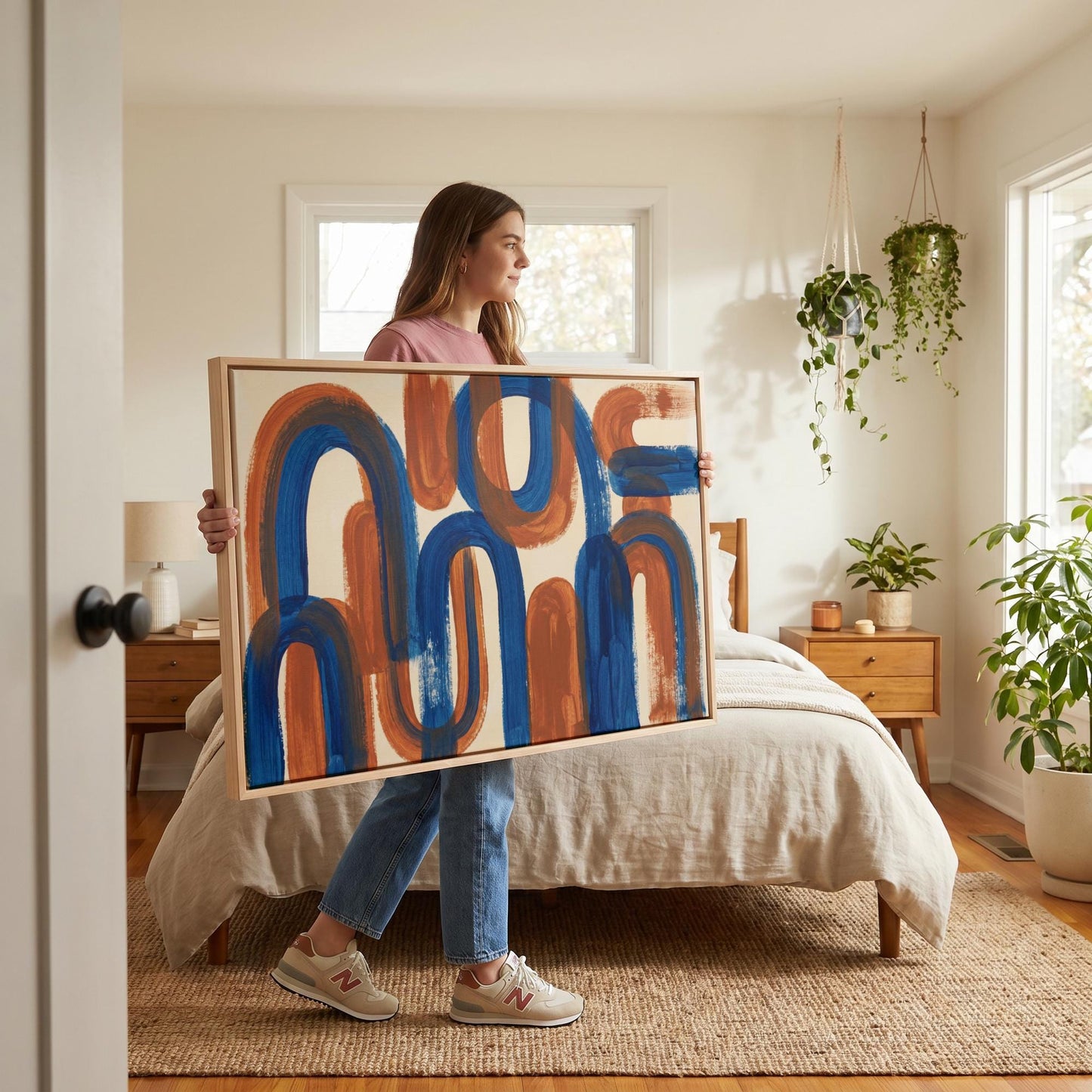 Abstract Arch Canvas Wall Art