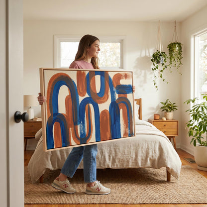 Abstract Arch Canvas Wall Art