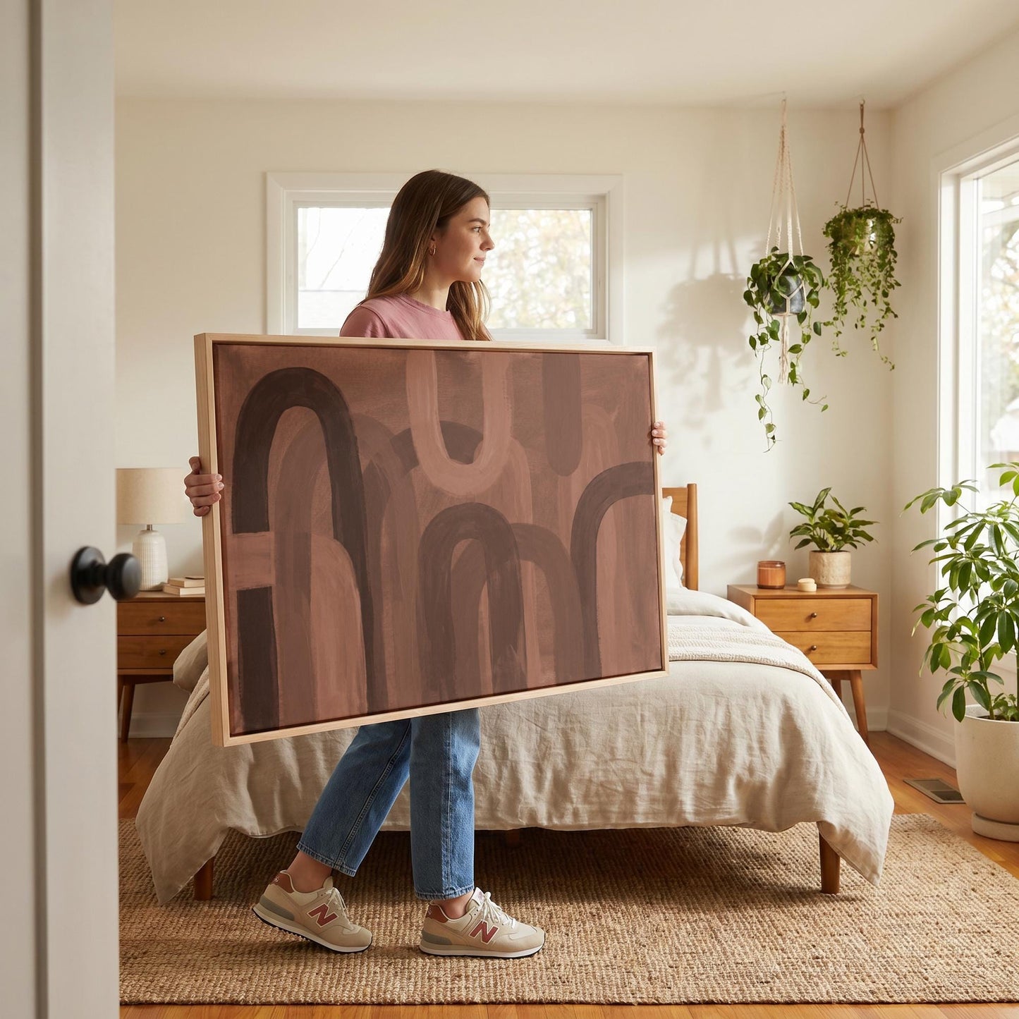 Abstract Arch Canvas Wall Art