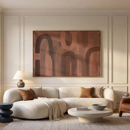 Abstract Arch Canvas Wall Art