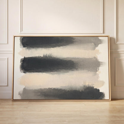Abstract Brushstroke Canvas Wall Art