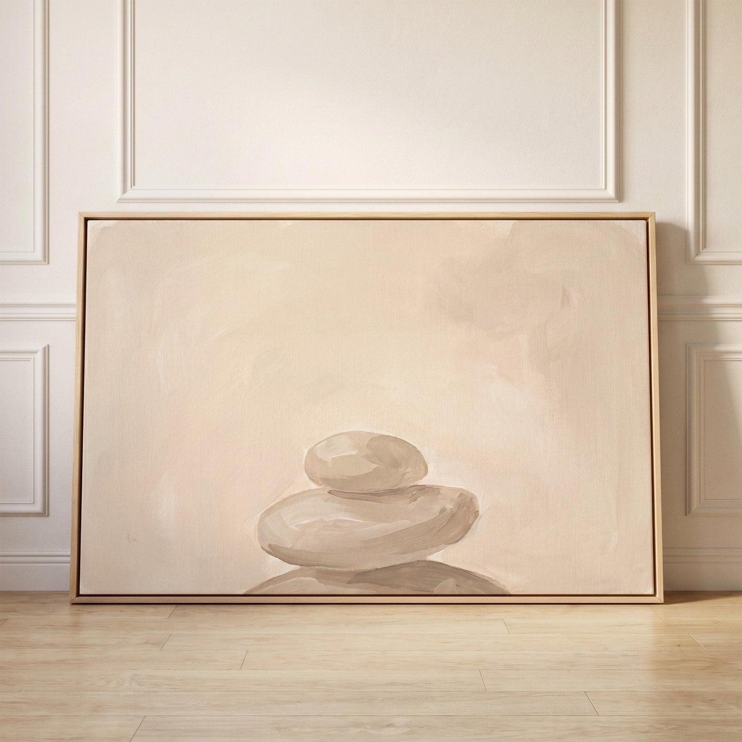 Zen Stones Canvas Wall Art