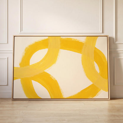 Abstract Brushstroke Canvas Wall Art