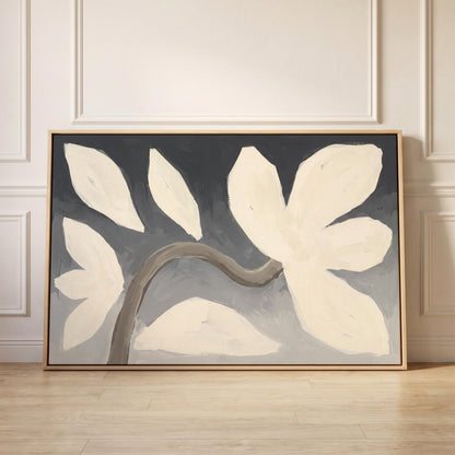 Abstract Magnolia Canvas Wall Art