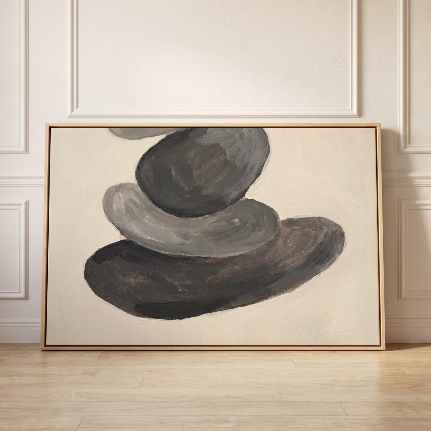 Zen Stones Canvas Wall Art