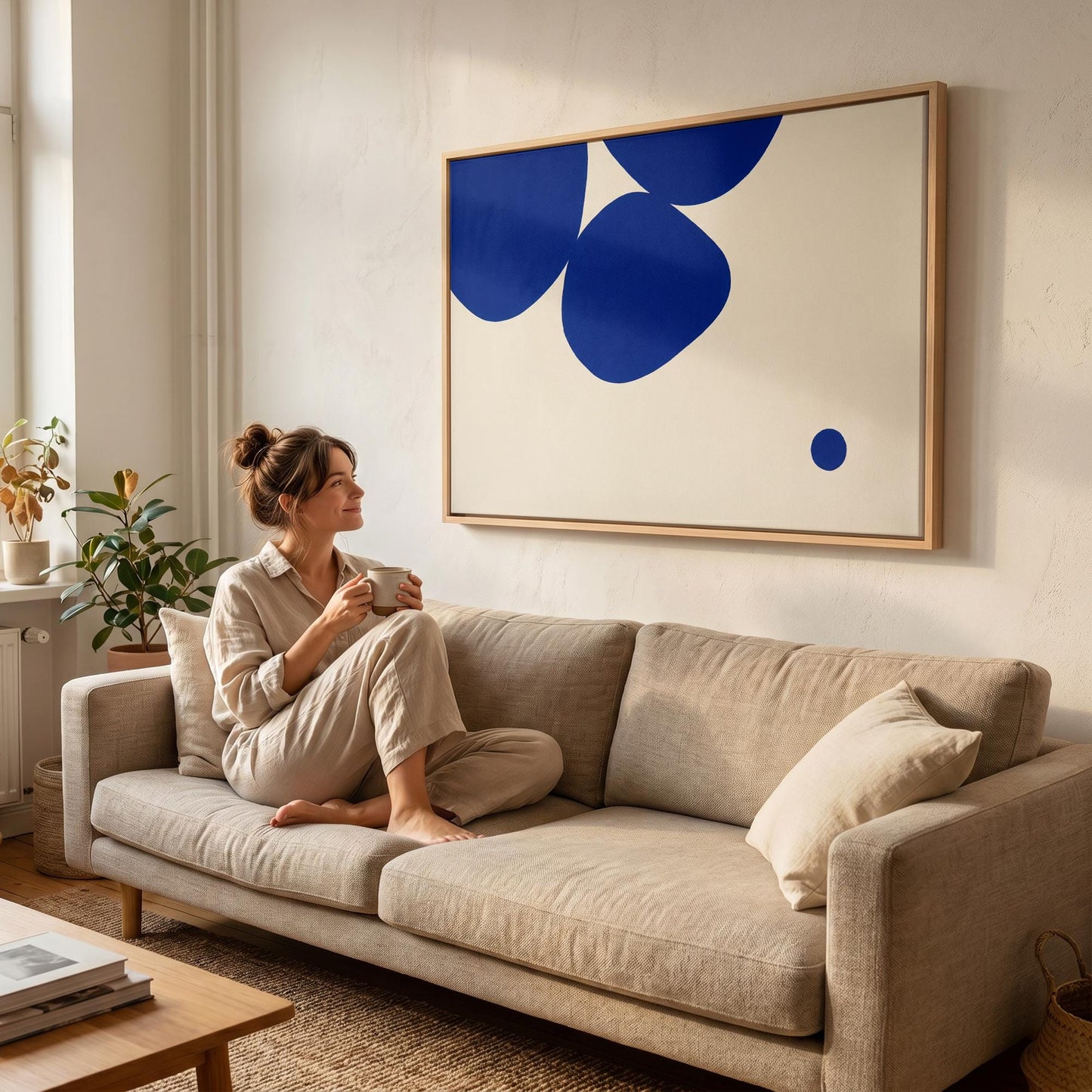 Abstract Shapes Canvas Wall Art