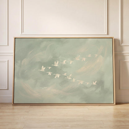 Flying Birds Canvas Wall Art
