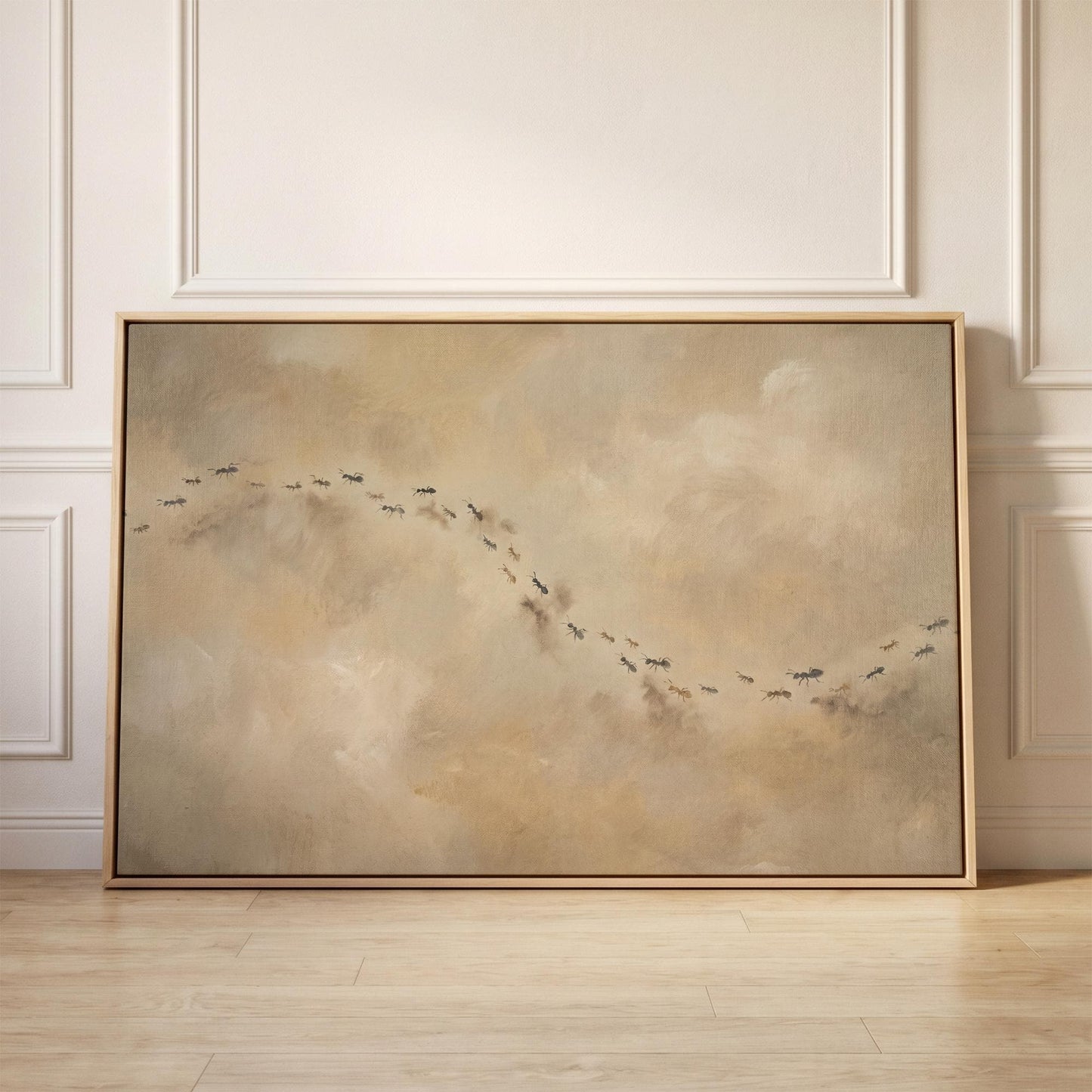 Ant Trail Canvas Wall Art