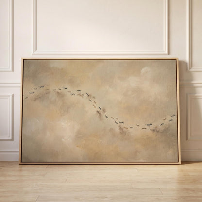 Ant Trail Canvas Wall Art