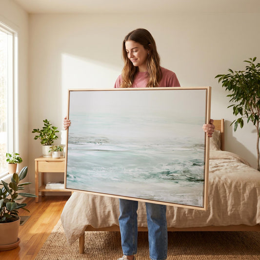 Abstract Ocean Canvas Wall Art
