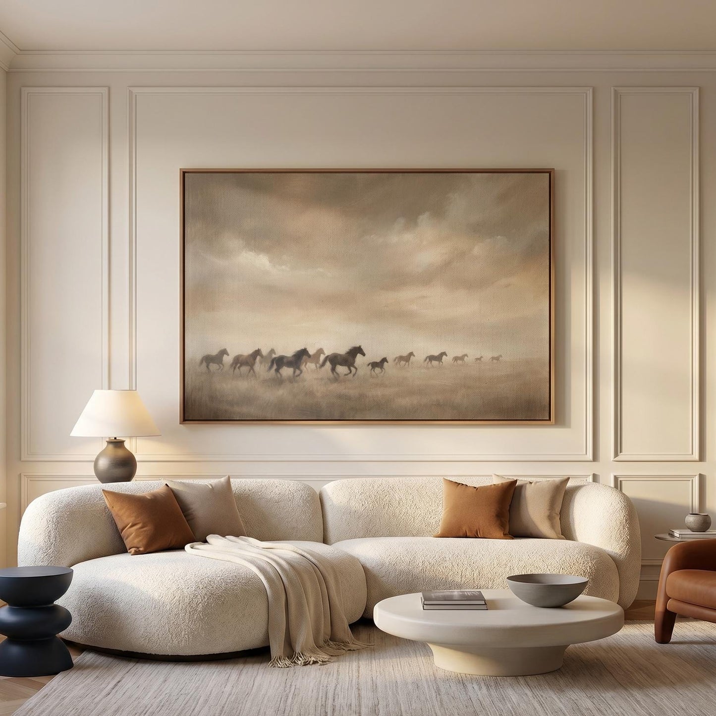 Wild Horses Canvas Wall Art