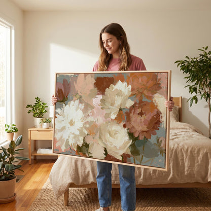 Floral Canvas Wall Art