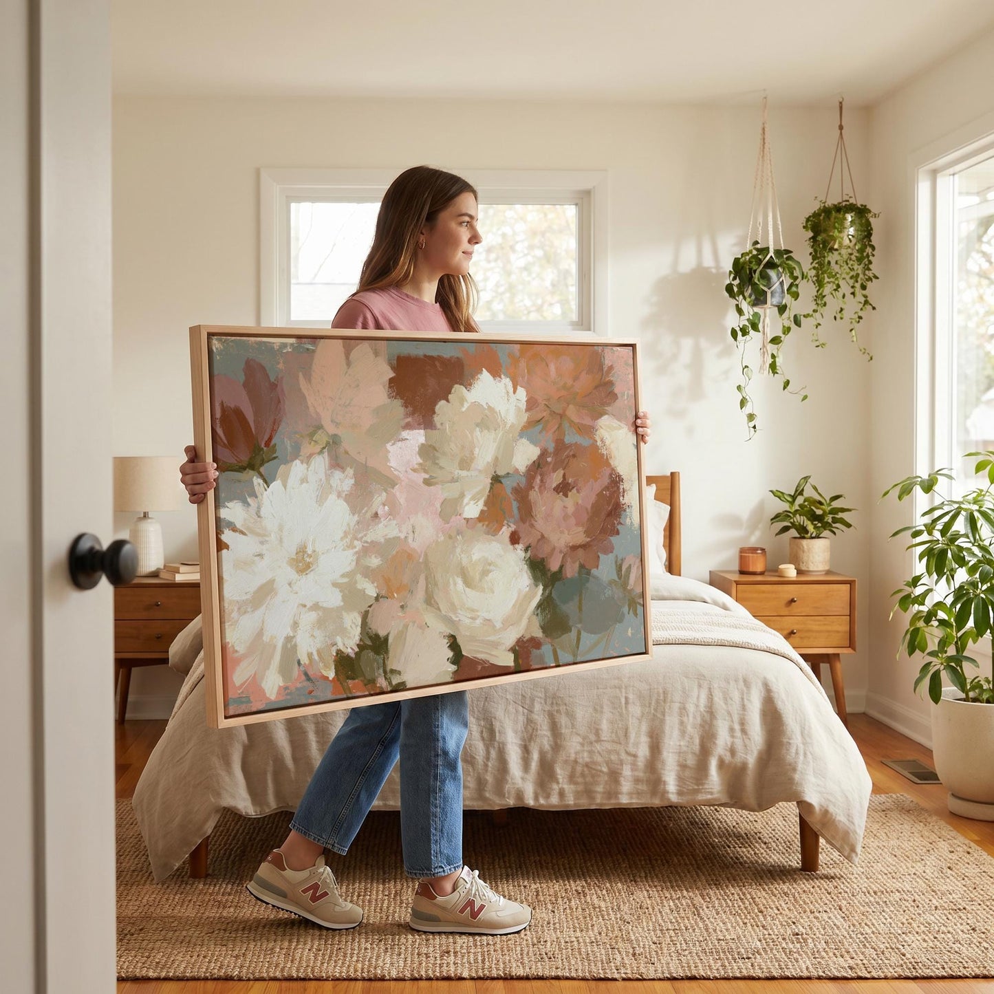 Floral Canvas Wall Art
