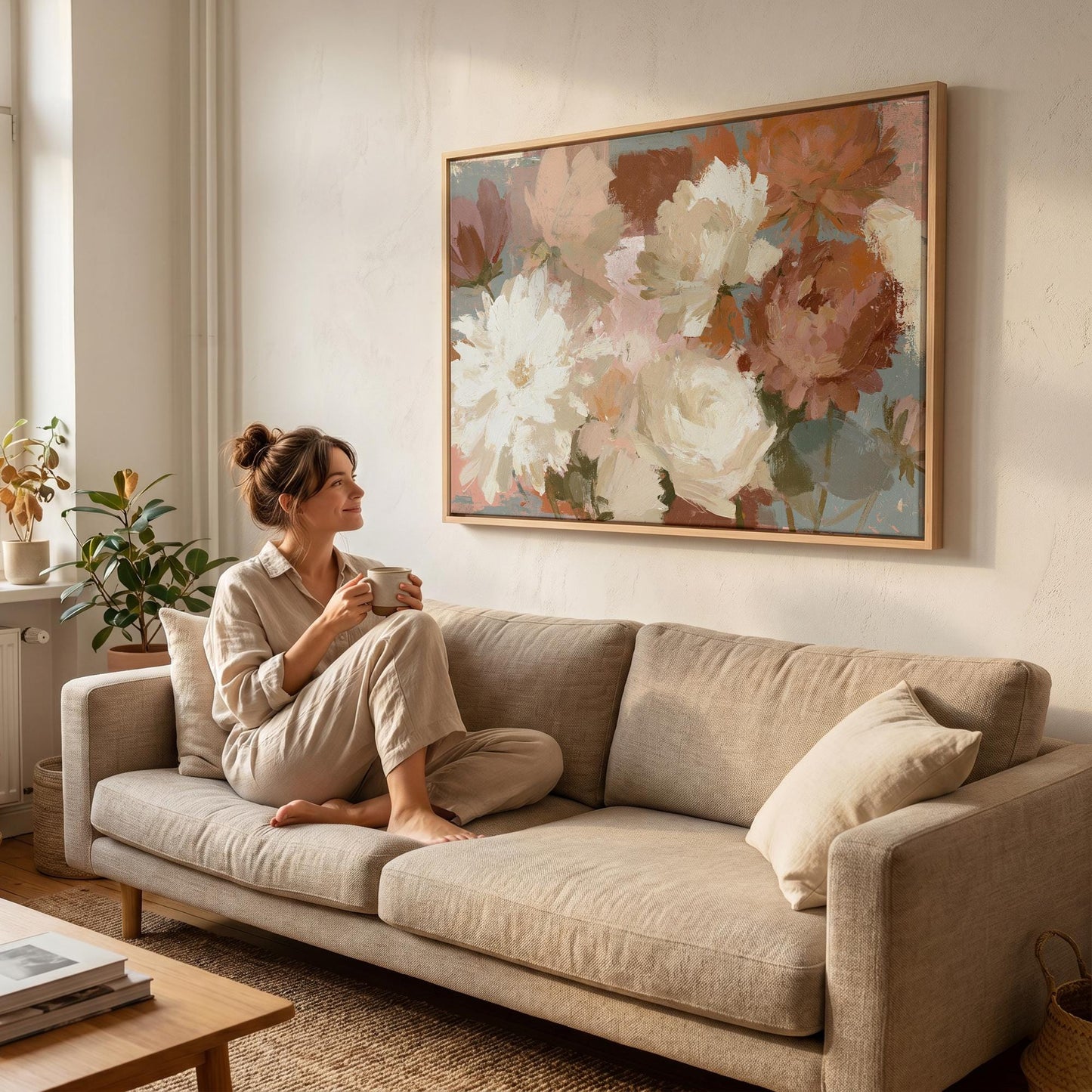 Floral Canvas Wall Art