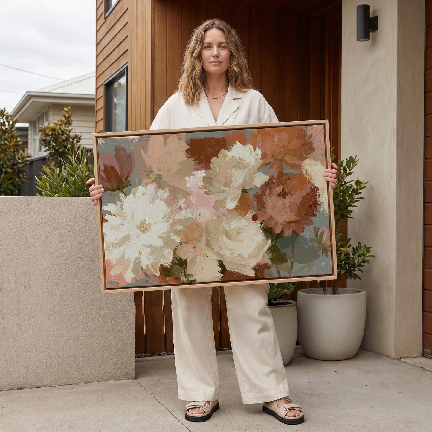 Floral Canvas Wall Art