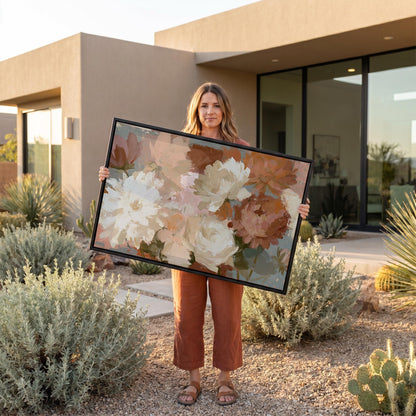 Floral Canvas Wall Art