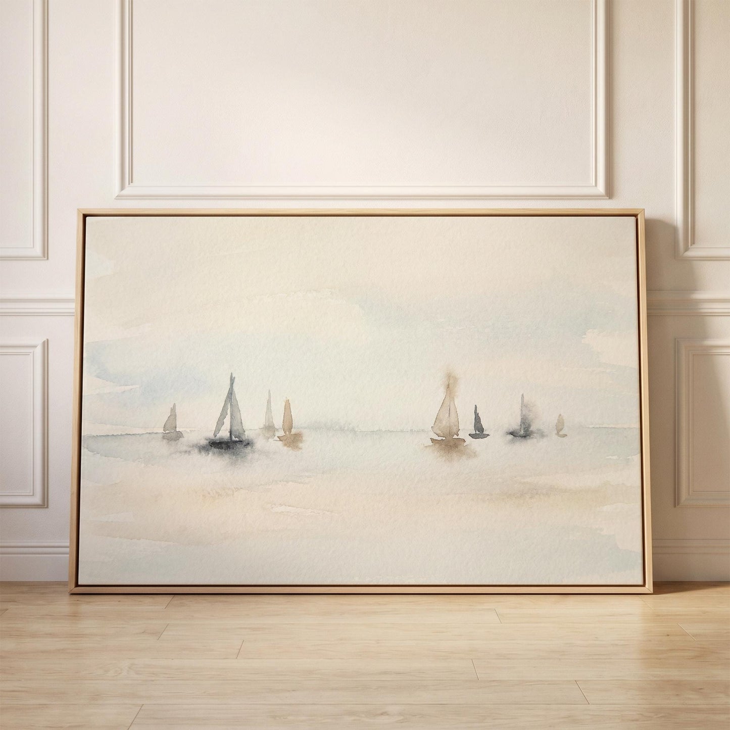 Sailboats Canvas Wall Art