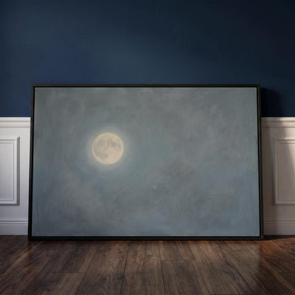Full Moon Canvas Wall Art