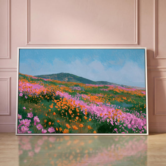 Wildflower Meadow Canvas Wall Art