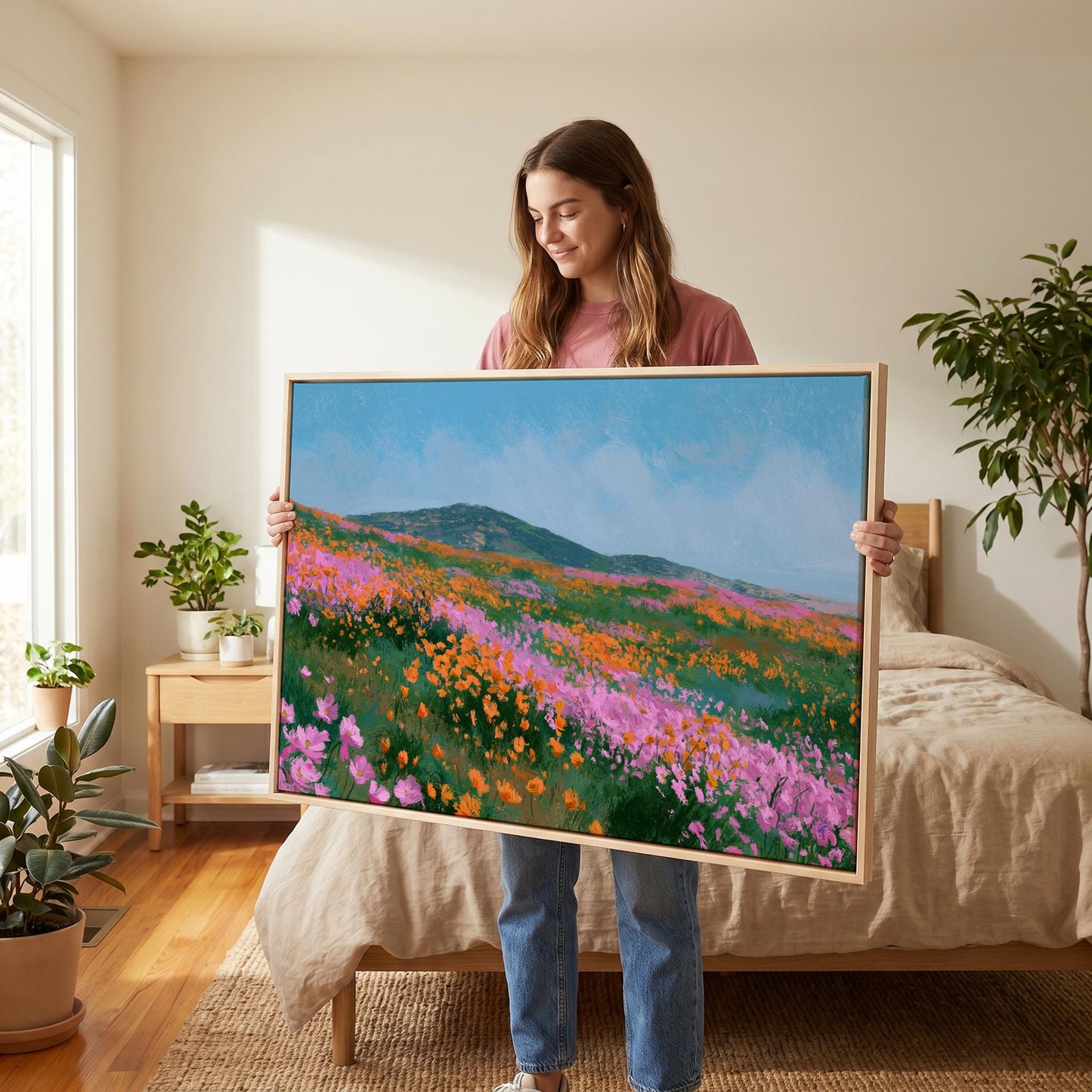 Wildflower Meadow Canvas Wall Art