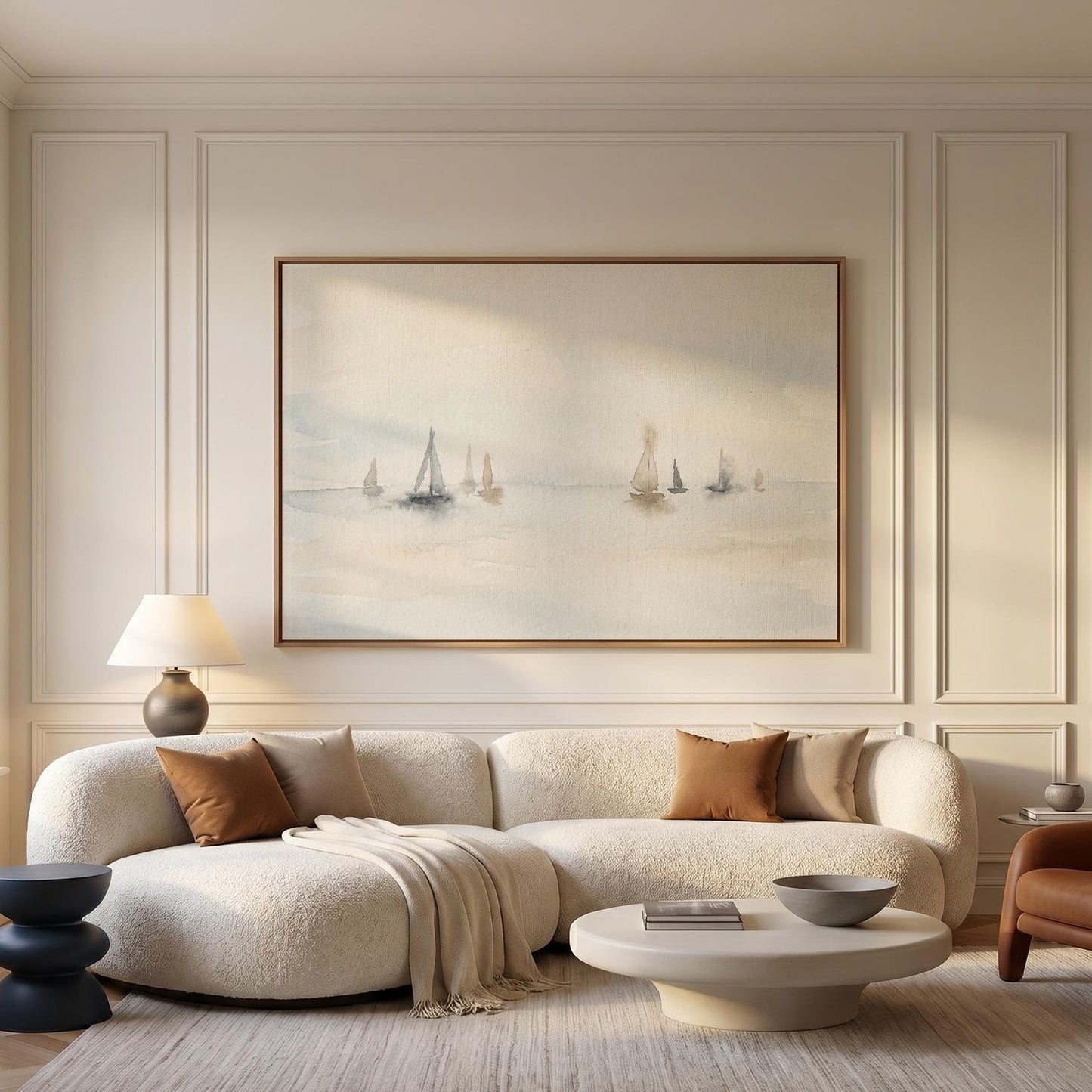 Sailboats Canvas Wall Art