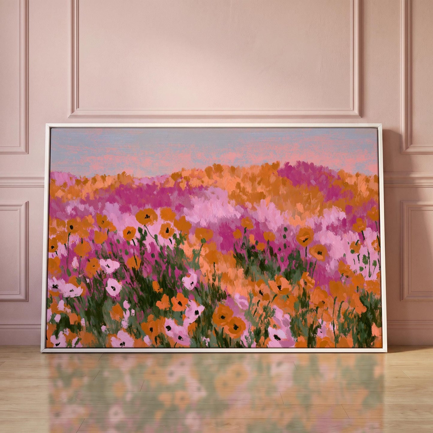 Wildflower Field Canvas Wall Art