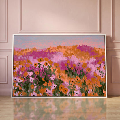 Wildflower Field Canvas Wall Art