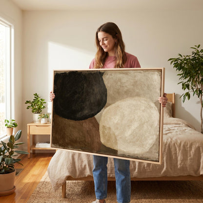 Abstract Shapes Canvas Wall Art