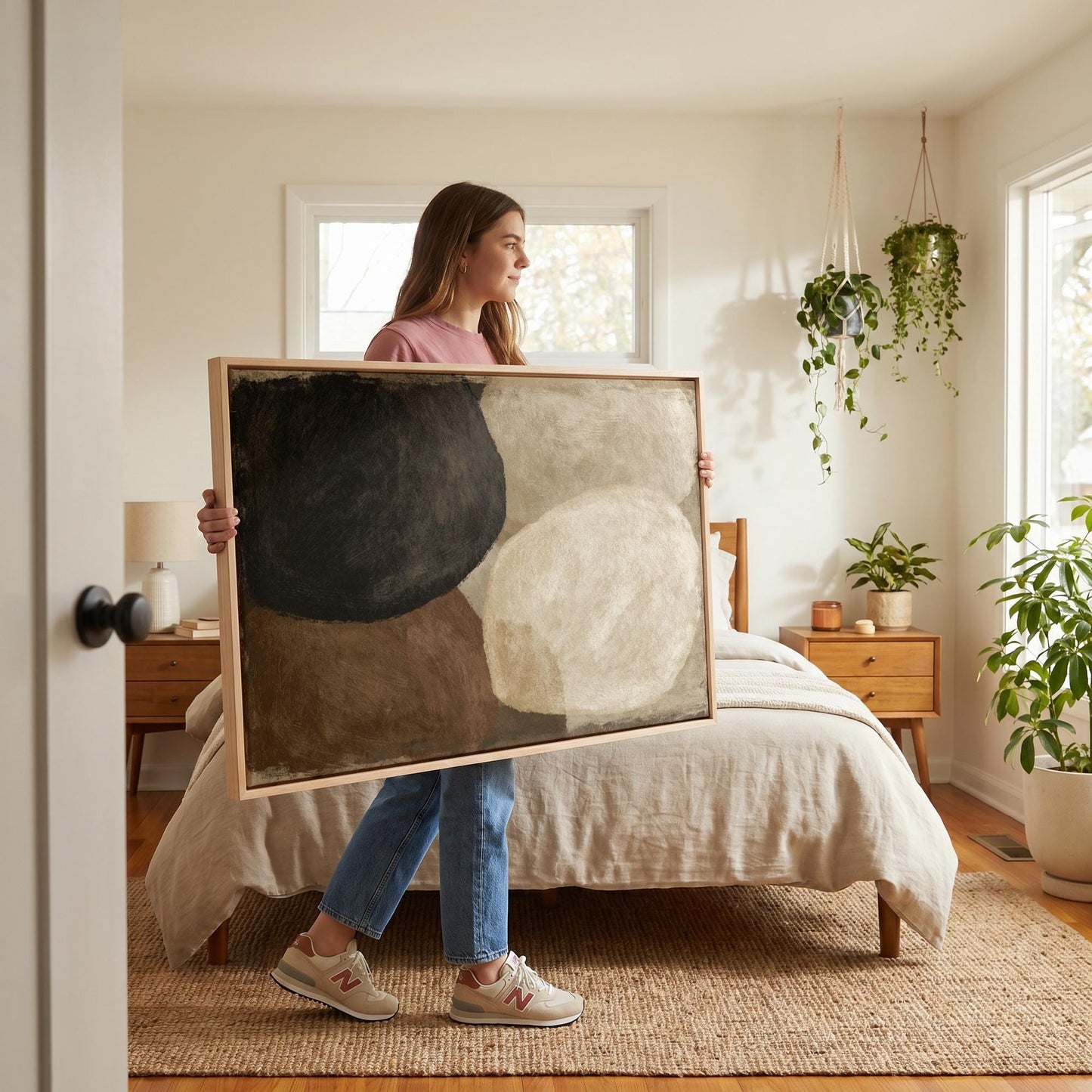 Abstract Shapes Canvas Wall Art