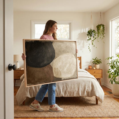 Abstract Shapes Canvas Wall Art