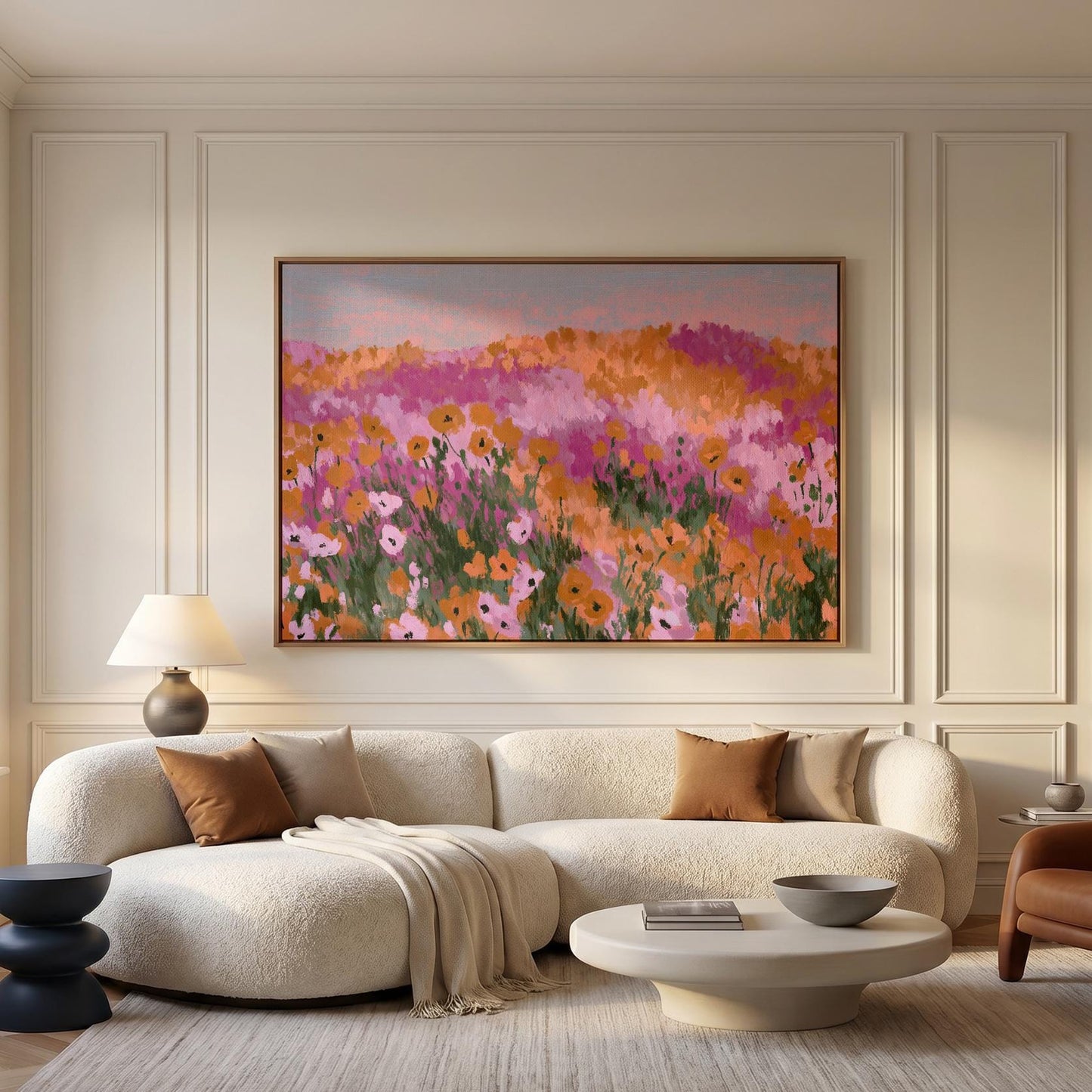 Wildflower Field Canvas Wall Art