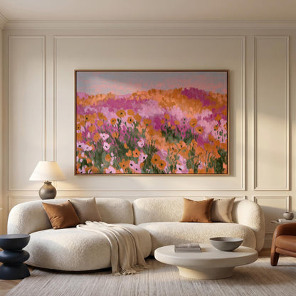 Wildflower Field Canvas Wall Art