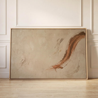 Abstract Brushstroke Canvas Wall Art