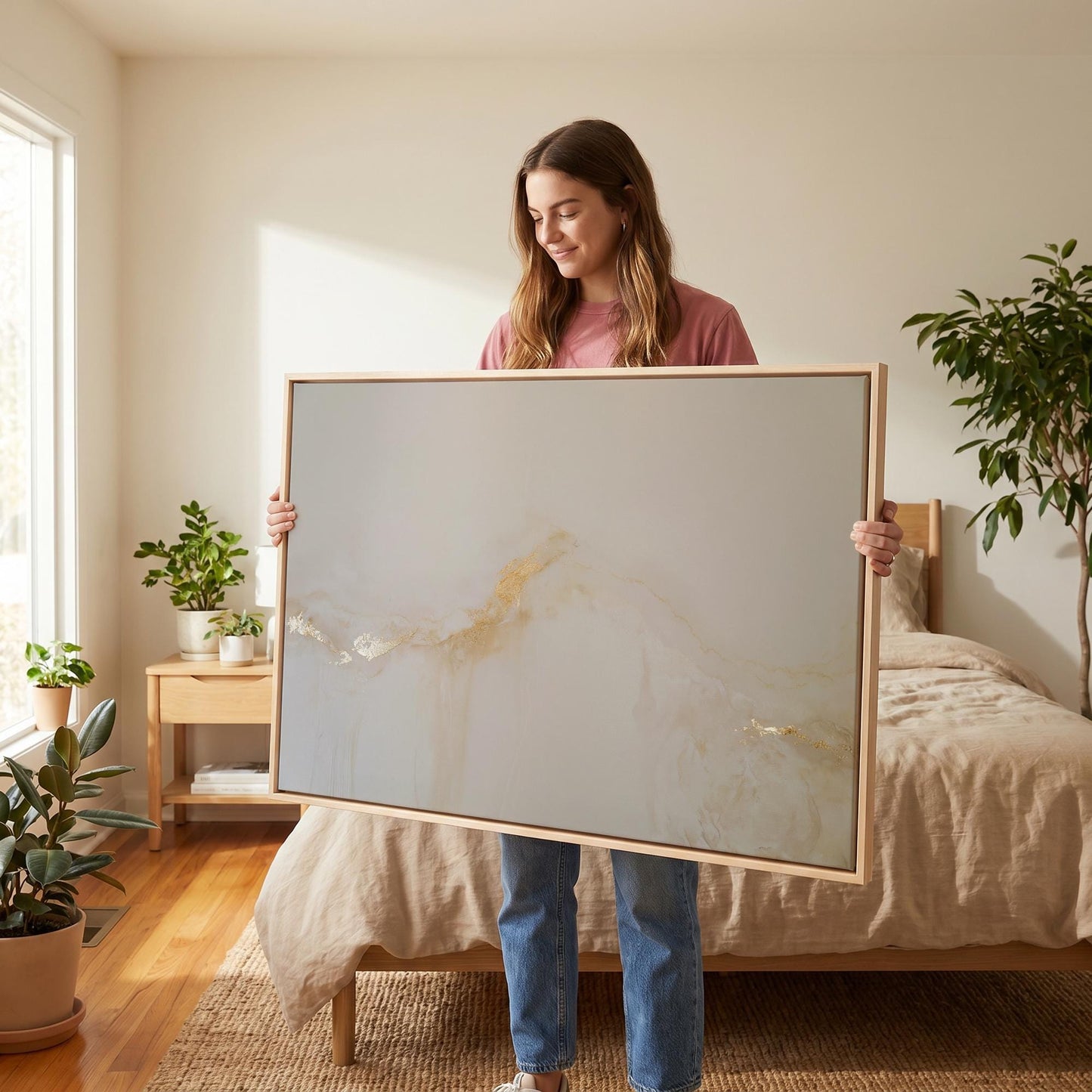 Abstract Marble Canvas Wall Art