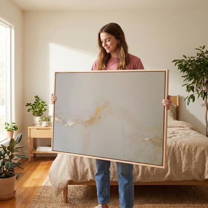 Abstract Marble Canvas Wall Art