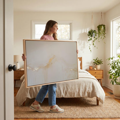 Abstract Marble Canvas Wall Art