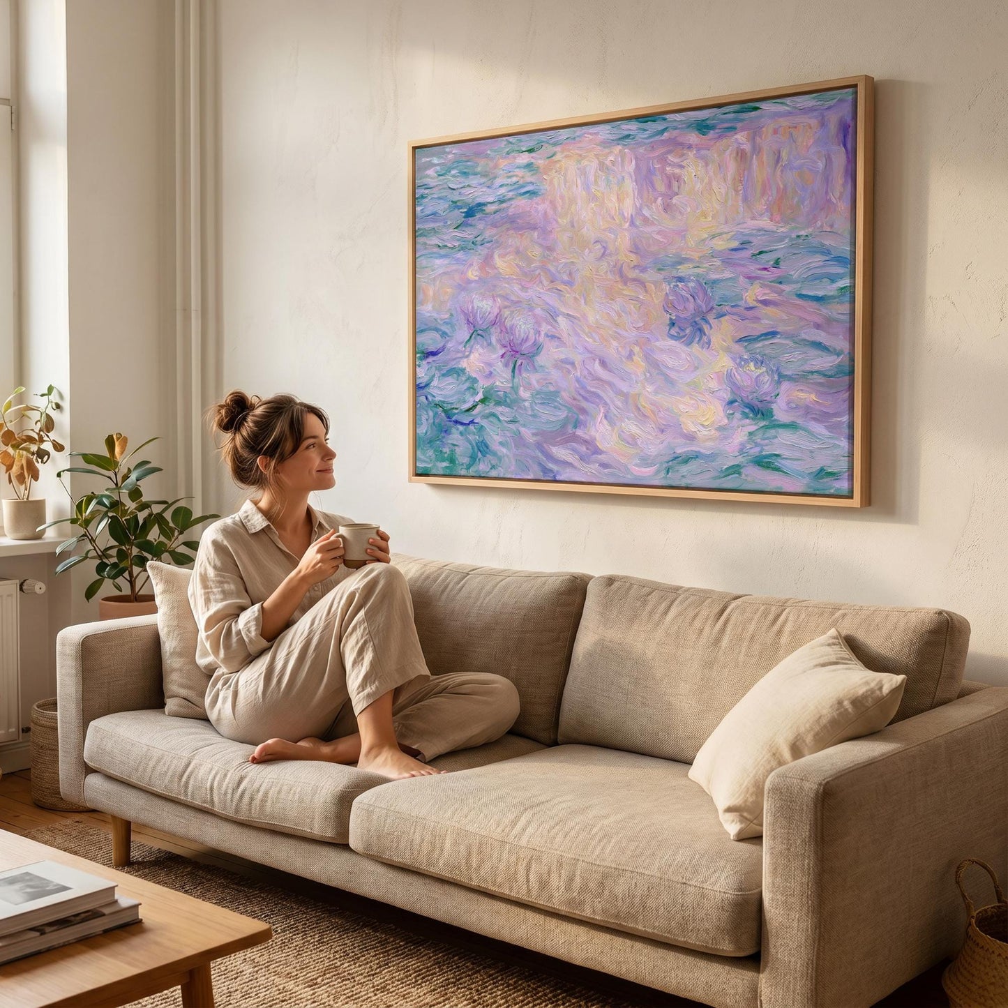 Water Lilies Canvas Wall Art