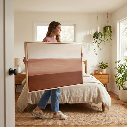 Desert Landscape Canvas Wall Art