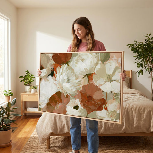 Floral Canvas Wall Art