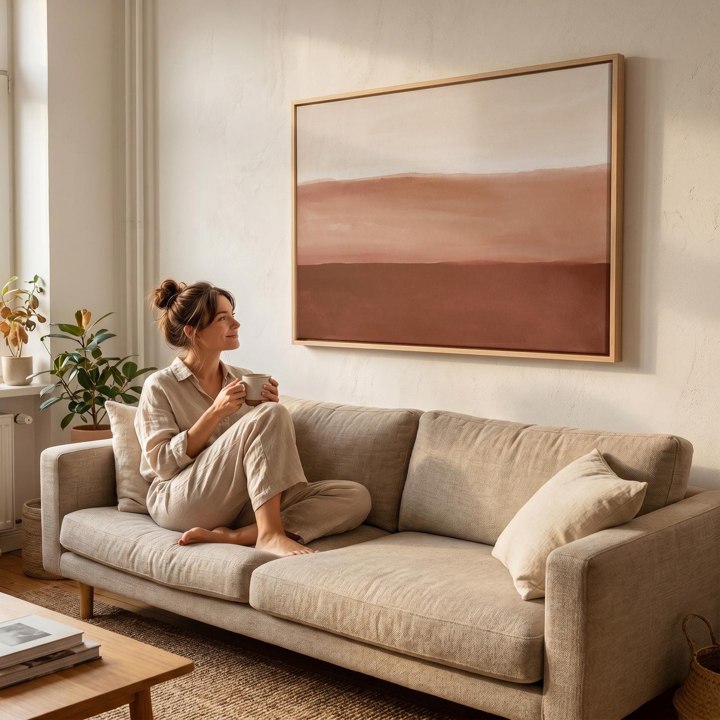Desert Landscape Canvas Wall Art