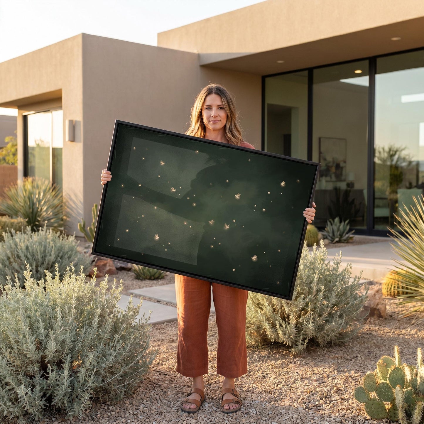 Fireflies Canvas Wall Art